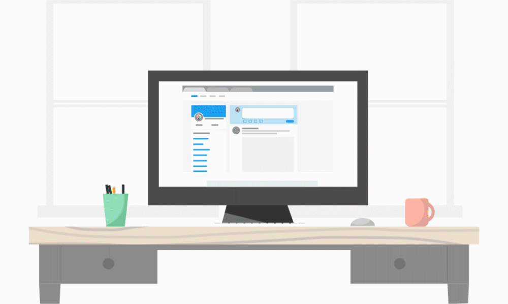 Social media career info gif