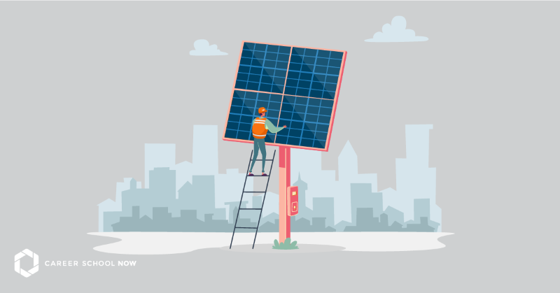 What Does a Solar Panel Technician Do Graphic